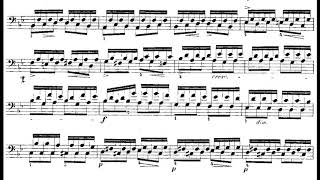 Piatti Caprice for cello solo n°1 Op 25 Allegro Quasi Presto sheet music [upl. by Sidwel]