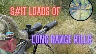 TWO DAYS OF NON STOP LONG RANGE ACTION  SCOPE VIEW AND SLOW MOTION KILLS  PRECISION SHOOTING IN NZ [upl. by Annayi]