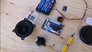 Como hacer una Bocina portátil casera Bluetooth recargable ¡Super Potente [upl. by Terra404]