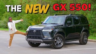 Introducing the Third Gen GX A First Look at the NEW 2024 Lexus GX 550 [upl. by Tenahs]