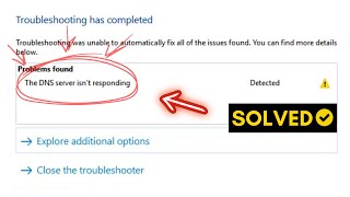 How to Fix DNS Server Not Responding  Quick and Easy Solutions [upl. by Ahseyt]