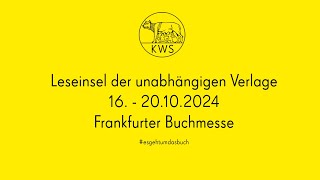 LESEINSEL der unabhängigen Verlage am 16 Oktober 2024 ab 1500 Uhr [upl. by Zrike]