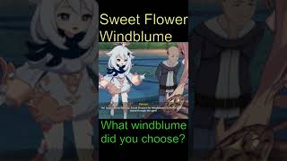 Paimons reaction to Sweet Flower Windblume 14 Genshin impact Part 2 Shorts [upl. by Ameerahs]