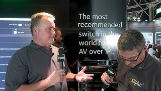 NETGEAR SMPTE 2110 PoE Switches at IBC 2023 [upl. by Eelyma]