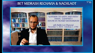 Bet Midrash Rehavia Tanya  Sha’ar HaYichud veHaEmunah  Chapter 4 [upl. by Aihsik]