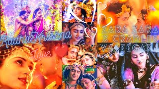 Zara Zara X cradles vaseegara ❤️😘ft RadhaKrishna ❤️Ishas editz💘 [upl. by Anatlus858]