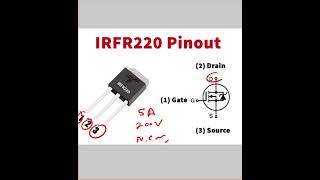 irfr220 mosfet IRFR 220 mosfet workingirfr220 mosfet testing [upl. by Fernanda]