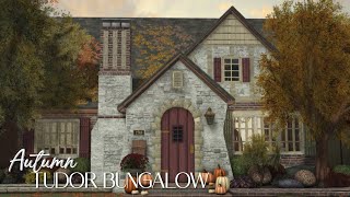 BLOXBURG Autumn Fall Bungalow Part 1 [upl. by Akinna]