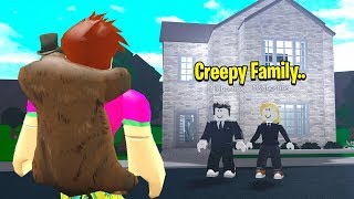 I Found A CREEPY FAMILY I Discovered EVIL SECRETS Roblox [upl. by Landmeier377]