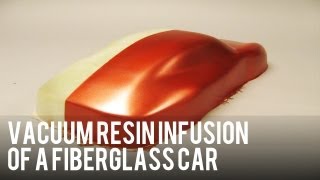 Tutorial  Vacuum Resin Infusion Of A Car [upl. by Ronnoc]