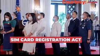 SIM Card Registration Benefits CourtesyRTVMalacanang [upl. by Alithia617]