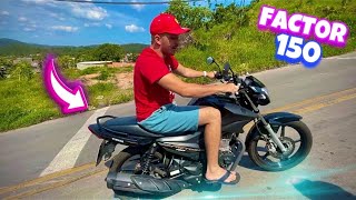 TESTEI ESSA YAMAHA E GOSTEI  TCHAU 160 ✌🏼 [upl. by Lanaj70]