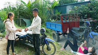 Buy 3 Wheeler Bring Back Repair To Use For Daily Work  Giang Thi Ca [upl. by Acenahs]