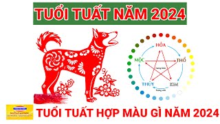 Tuổi Tuất Năm 2024  Tuổi Tuất Hợp Màu Gì Năm 2024 [upl. by Aviv644]