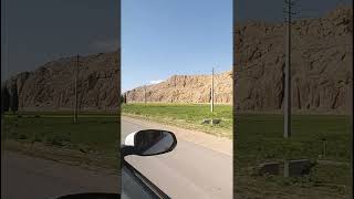 جاده شیراز کامفیروز به طرف سد درود زن Shiraz Kamfirouz Road Darood Zan Dam Iran [upl. by Lad]