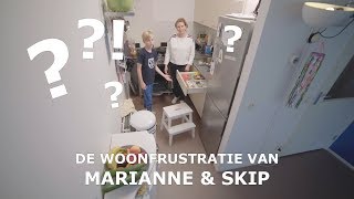 Kleine keuken inrichten inspiratie  Woonfrustratie S3 4 [upl. by Sitsuj]