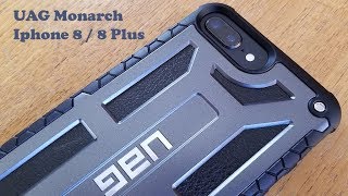 UAG Monarch Iphone 8  8 Plus Case Review  Fliptronikscom [upl. by Ortrude]