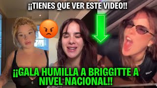 😱➡️¡¡GALA MONTES HUMILLA A BRIGGITE EN PLENA ENTREVISTA ¡Increíble [upl. by Ches]