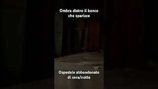 Ombra dietro il banco che sparisce inspiegabilmente paranormal [upl. by Madanhoj]