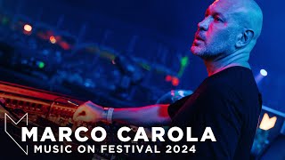 MARCO CAROLA at MUSIC ON FESTIVAL 2024 • AMSTERDAM [upl. by Fernas]