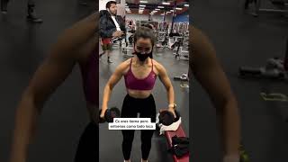 Esta Chica Entrena más Fuerte que los Hombres del Gimnasio 💅  Motivación Gym [upl. by Bodnar]