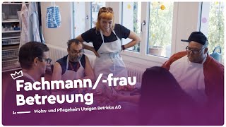 Ausbildung im sozialen Bereich als Fachmannfrau Betreuung  Lehrstellenvideo  Yousty [upl. by Yrevi]