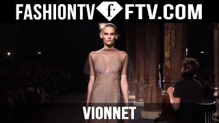 Vionnet Spring 2016 Collection at Paris Fashion Week  PFW  FTVcom [upl. by Nuawed]