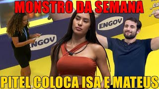 PITEL COLOCA ISABELLE NO MONSTRO JUNTO COM MATTEUS E CHOCA A TODOS [upl. by Esertak]