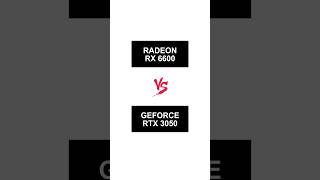 RX 6600 vs RTX 3050  Which One is Better Graphics Card  Radeon vs GeForce  HDXT TECHZ [upl. by Navert]