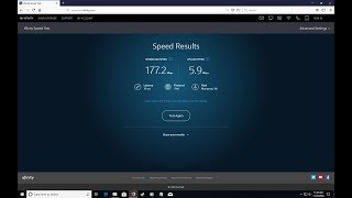 Switching from Earthlink to Xfinity Part 2  Xfinity Speed Test [upl. by Crellen415]