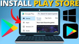 How to Install Google Play Store on PC amp Laptop  Download Play Store on PC [upl. by Theresita]