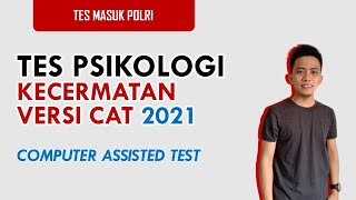 TES PSIKOLOGI SELEKSI POLRI I BAGIAN KECERMATAN VERSI CAT [upl. by Ahtamas]