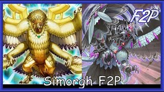 SIMORGH F2P  Rise of the Big Birds YuGiOh Duel Links [upl. by Redyr54]