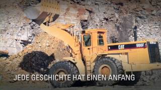 The Cat® 988K Wheel Loader — A 50Year Legacy German [upl. by Eilitan429]