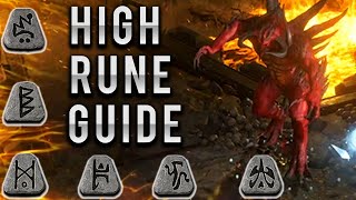 How to Farm HIGH RUNES  Everything you need to know  Diablo 2 Resurrected [upl. by Nosnev]