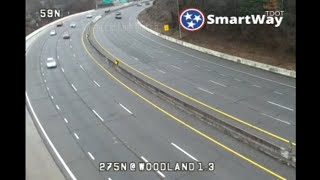 Tennessee Bad Driver Loses Control And Flips Over Near Knoxville TN [upl. by Zehc]