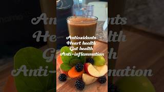 “ Antioxidants Heart Gut health and antiinflammation” antiinflammatoryrecipe guthealth [upl. by Ahsitram812]