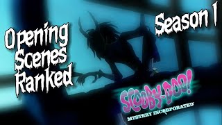 ScoobyDoo Mystery Incorporated  All Opening Scenes Ranked  Season 1  HQ [upl. by Sami]