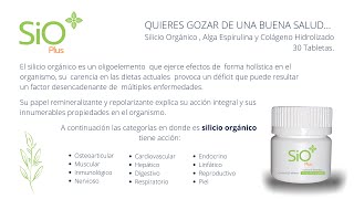 Silicio Organico Bio Armonia [upl. by Misaq]