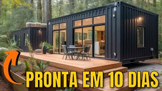 NÃO CONSTRUA SEM VER O VÍDEO  Como fazer uma casa container gastando POUCO com estrutura metálica [upl. by Adnotal]