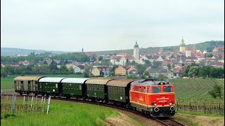 Dieselgewitter NLB ehemalige 21430707 Reblausexpress Retz  Drosendorf 15 5 2021 [upl. by Jorey253]