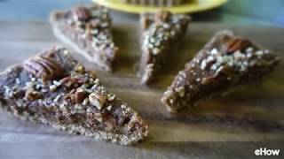 NoBake Pecan amp Date Tart Recipe Healthy Pecan Pie Alternative [upl. by Del]