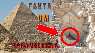 10 fakta om Egyptens pyramider Egypten historia [upl. by Feliza405]