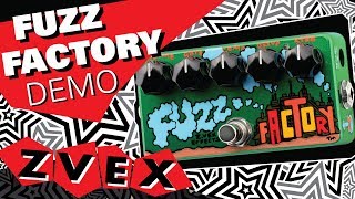 ZVEX Fuzz Factory demo video by Zachary Vex [upl. by Aggarwal]