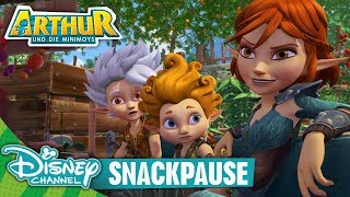 ARTHUR UND DIE MINIMOYS  Clip Snackpause  Die neuen Folgen im Disney Channel [upl. by Hazeefah]