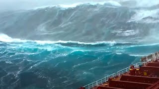 Biggest Waves Ever Recorded On Camera [upl. by Penelope]