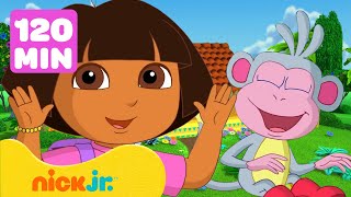 Dora la Exploradora  ¡Los episodios MÁS DIVERTIDOS de Dora y Botas 😂 2 horas  Nick Jr en Español [upl. by Isaacs]