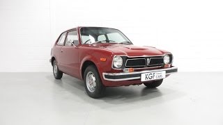 A Delightful early Mk1 Honda 1200 Civic Deluxe with an Amazing 9053 Miles from New  SOLD [upl. by Teyut]