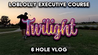 Loblolly Executive Golf Course The Villages Florida 2023 Twilight Round Golf VLOG 01 [upl. by Ycul]