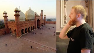 MUSLIM CALL TO PRAYER  Badshahi Mosque  John Fontain [upl. by Auqinat]